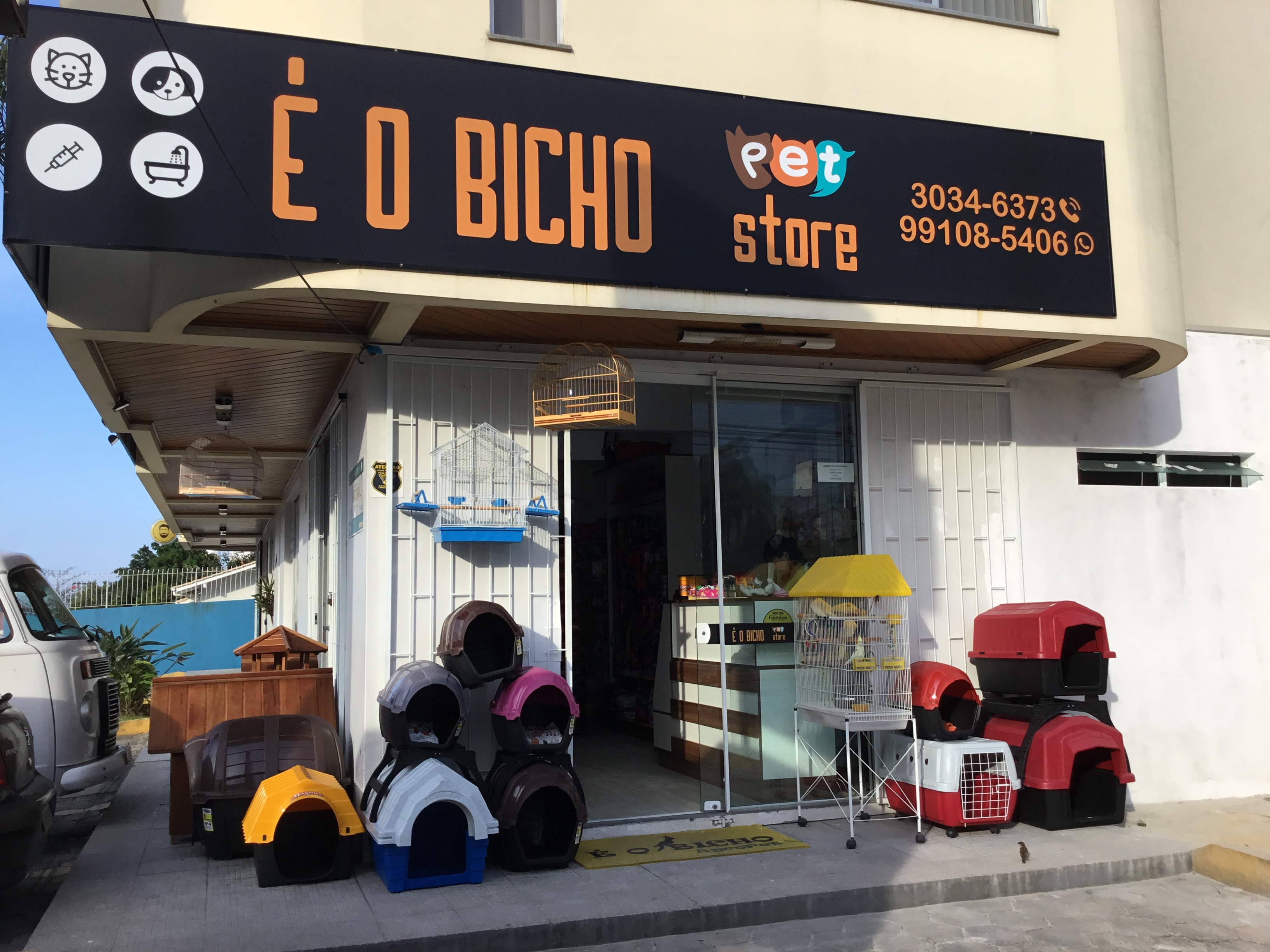 Fachada - É o Bicho Pet Store - Guia da Cidade SC - Guia da Cidade SC