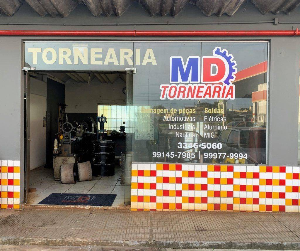 Fachada - MD TORNEARIA - GUIA DA CIDADE SC