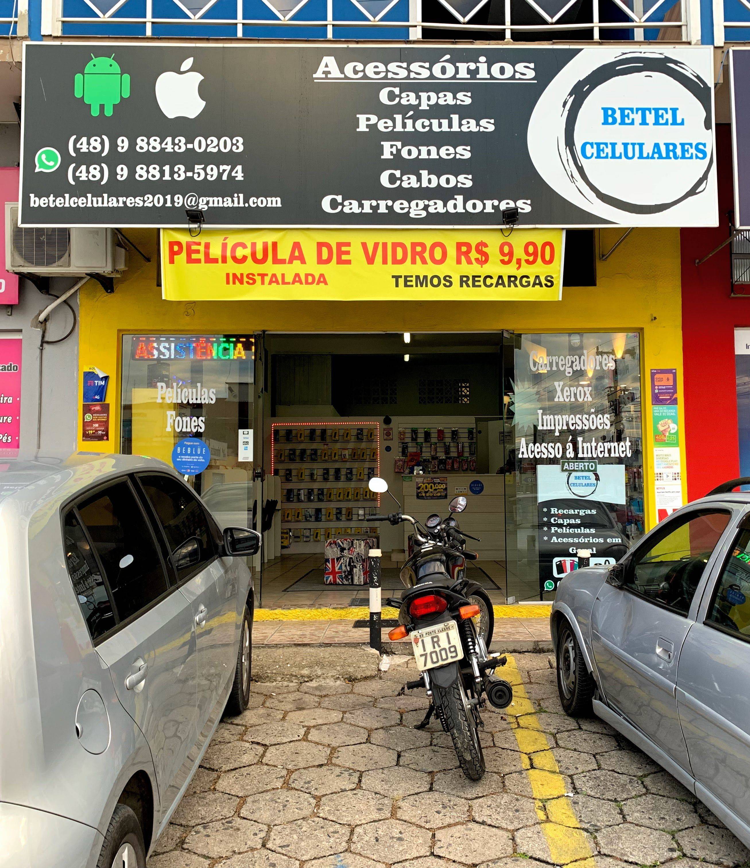 BETEL CELULARES - GUIA DA CIDADE SC - FACHADA - Guia da Cidade SC