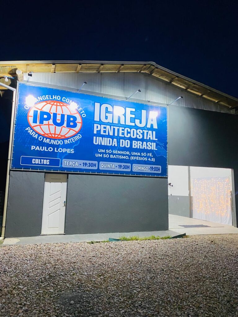 Fachada Igreja pentecostal unidas do Brasil Paulo Lopes1