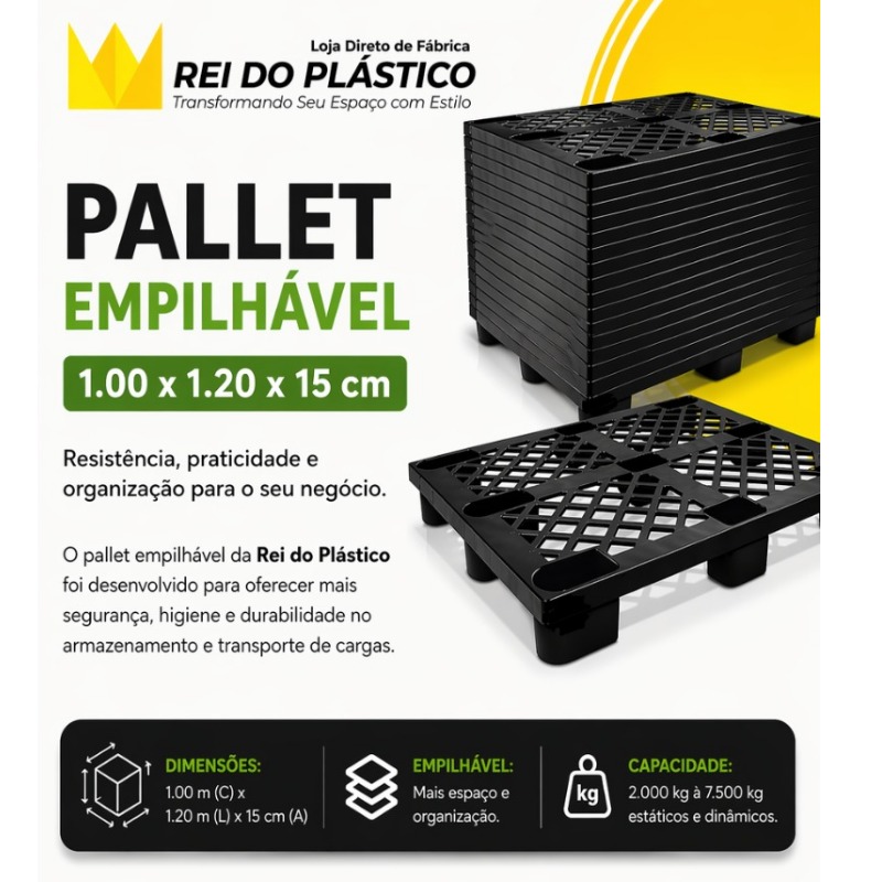 Pallet de Plástico — Rei do Plástico SC