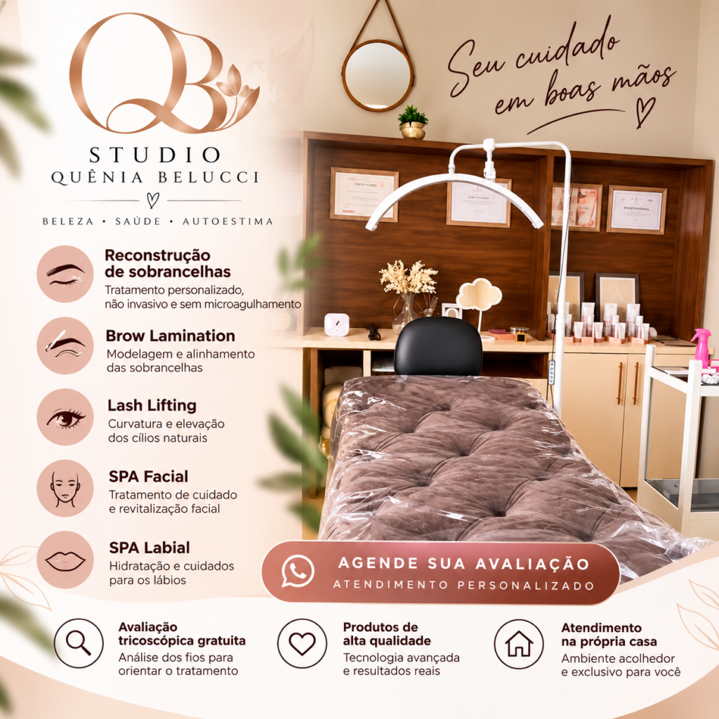 Fachada de QB Studio – By Quênia Belucci