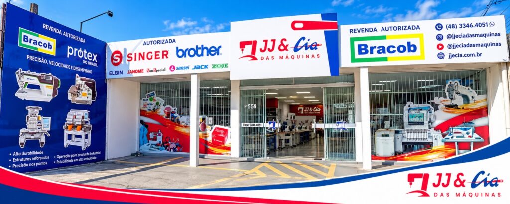Fachada de JJ e CIA DAS MÁQUINAS