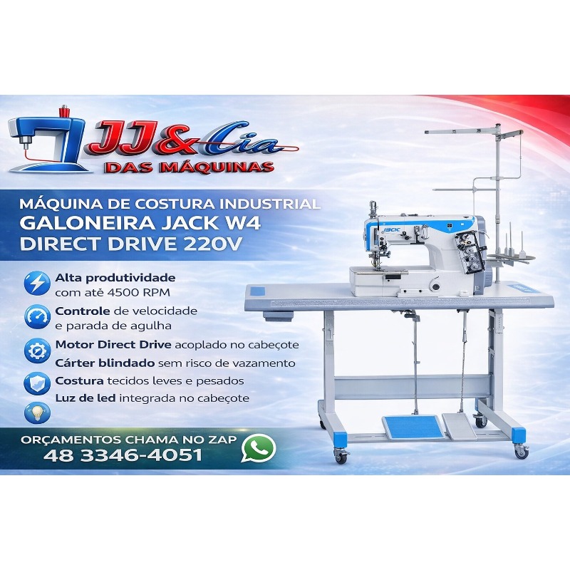 Galoneira industrial Jack W4 Direct Drive