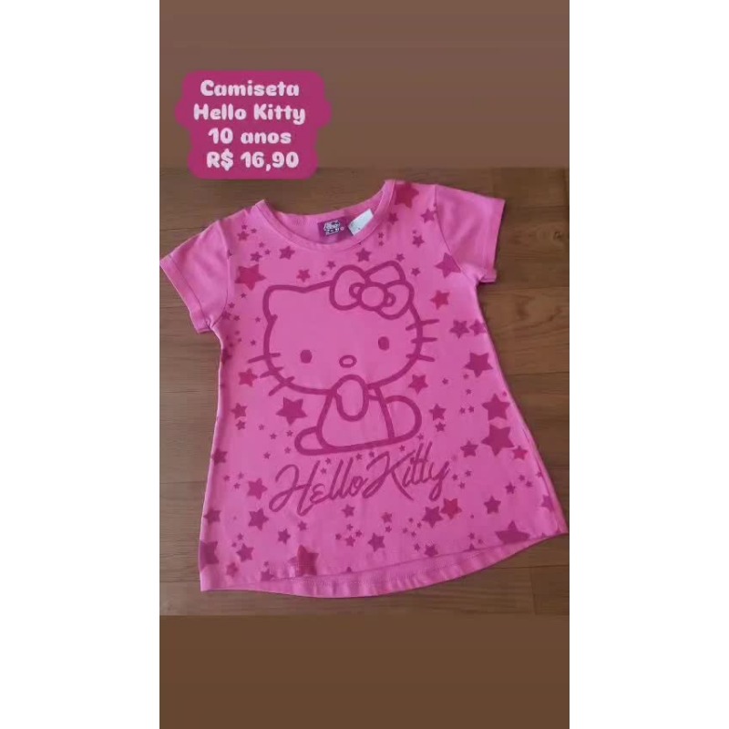 Camiseta Hello Kitty – 10 anos